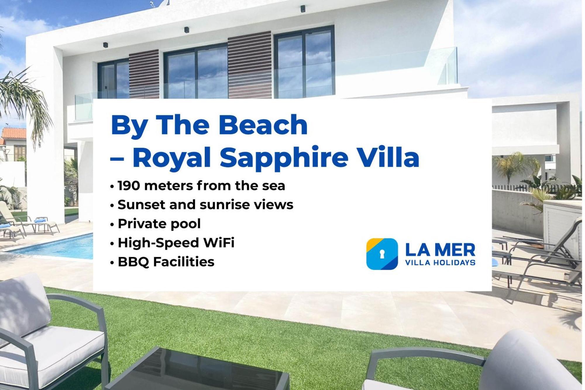 By The Beach - Royal Sapphire Villa โปรทาราส ภายนอก รูปภาพ